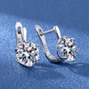 Main Push  Diamond Earrings Big Main Stone Trendy Zircon Ear Buckle Earrings Jewelry Factory Wholesale