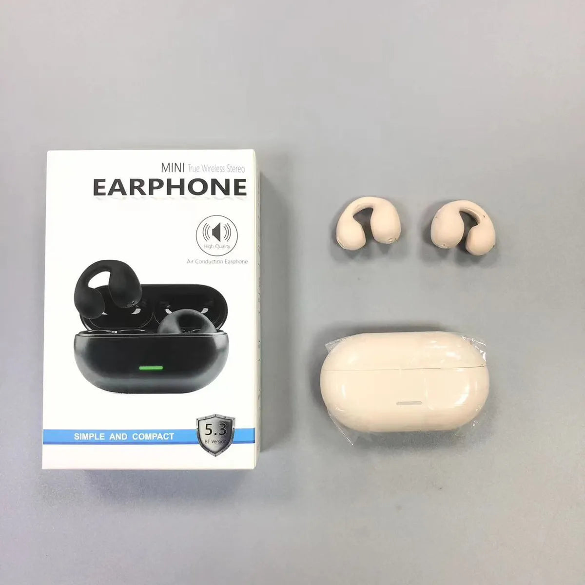 Wireless Clip-On 5.3 Bluetooth Headset Tws Non-In-Ear Sports Clip