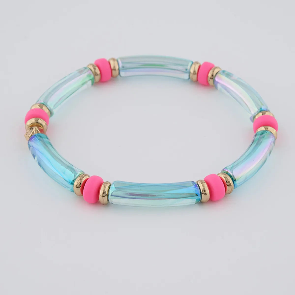 Retro Round Metal Beaded Women's Bracelets