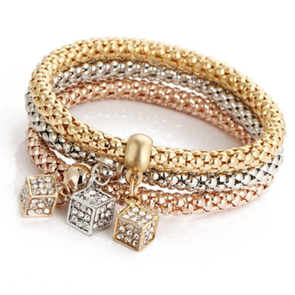 Fashion Butterfly Alloy Layered Plating Rhinestones Women's Bangle