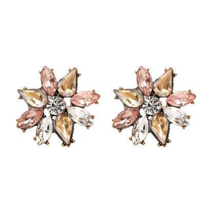 Imitated Crystal&cz Korea Flowers Earring  (50981) Nhjj4911-50981