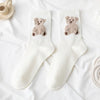 Cubs Socks Female Spring And Autumn Tube Socks Cotton Socks Cute Sports Socks Wholesale