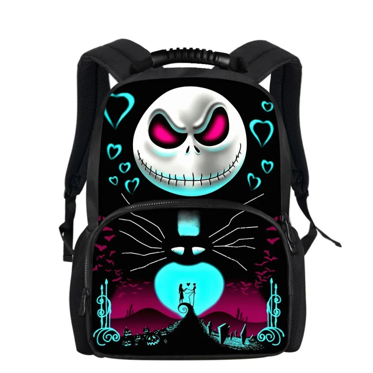 Customized Color Block Casual Daily Laptop Backpack