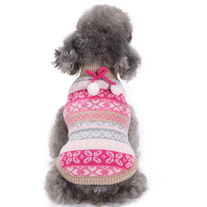 Cute Acrylic Christmas Cartoon Pet Clothing