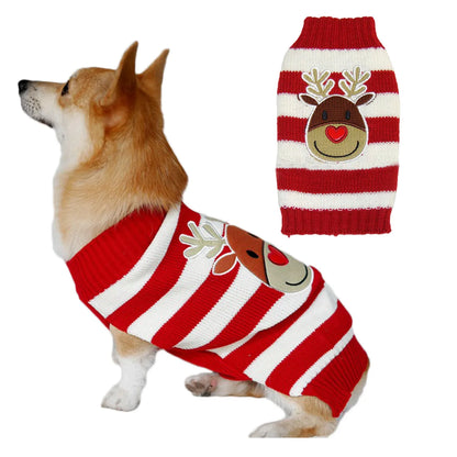 Cute Acrylic Christmas Cartoon Pet Clothing