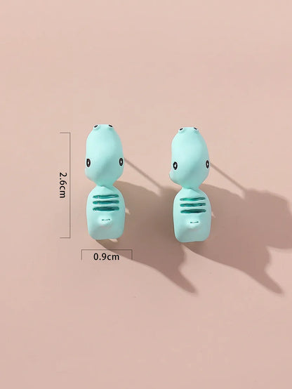 Cute Animal Alloy Women's Ear Studs