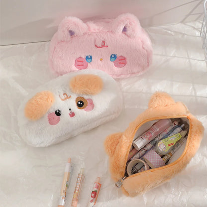 Cute Animal Cotton Storage Bag Makeup Bags