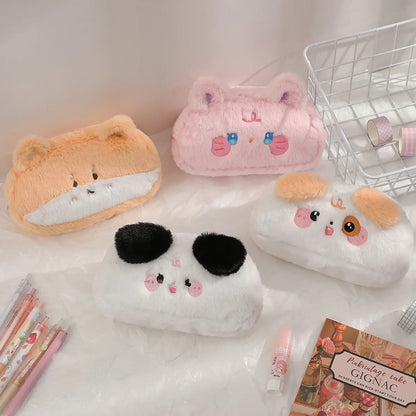 Cute Animal Cotton Storage Bag Makeup Bags