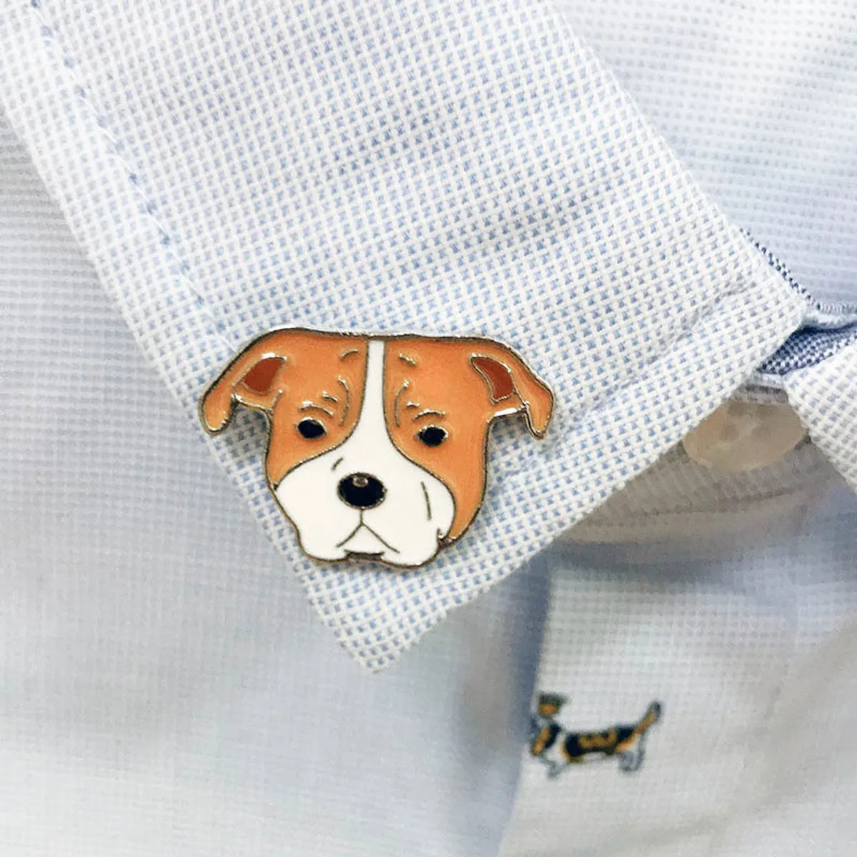 Cute Animal Dog Alloy Enamel Unisex Brooches