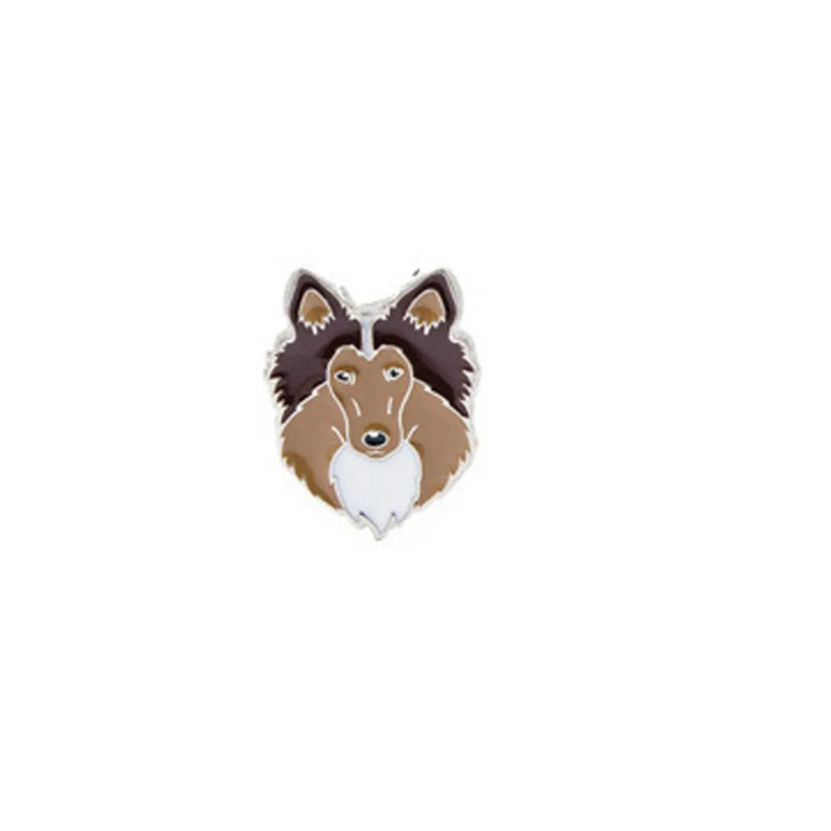 Cute Animal Dog Alloy Enamel Unisex Brooches