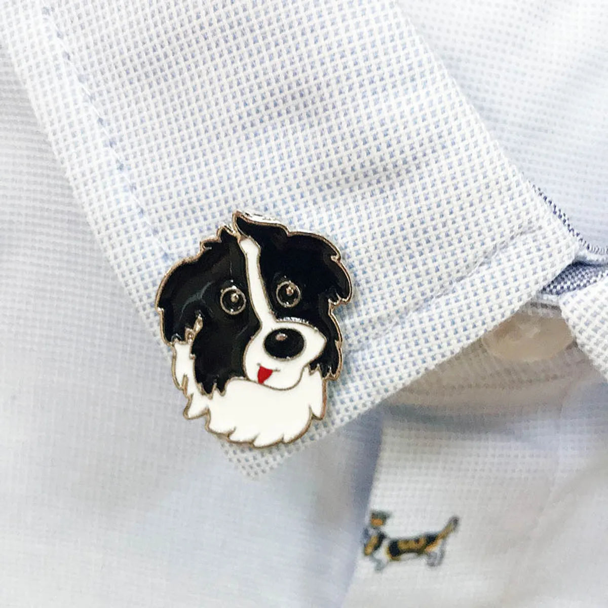 Cute Animal Dog Alloy Enamel Unisex Brooches