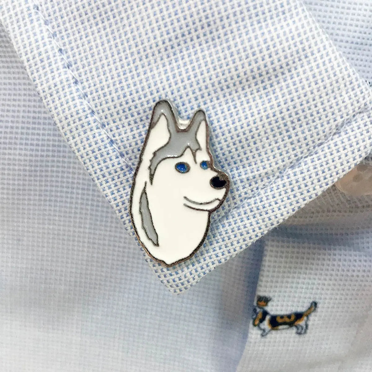 Cute Animal Dog Alloy Enamel Unisex Brooches