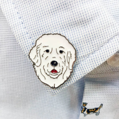 Cute Animal Dog Alloy Enamel Unisex Brooches