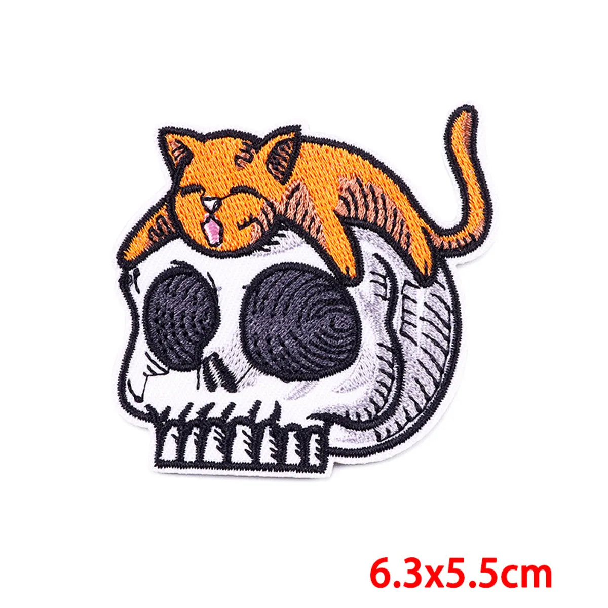 New Cartoon Cute Cat Embroidery Cloth Sticker