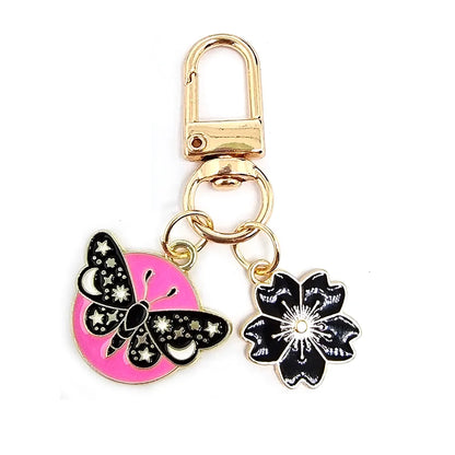 Cute Animal Flower Butterfly Alloy Keychain