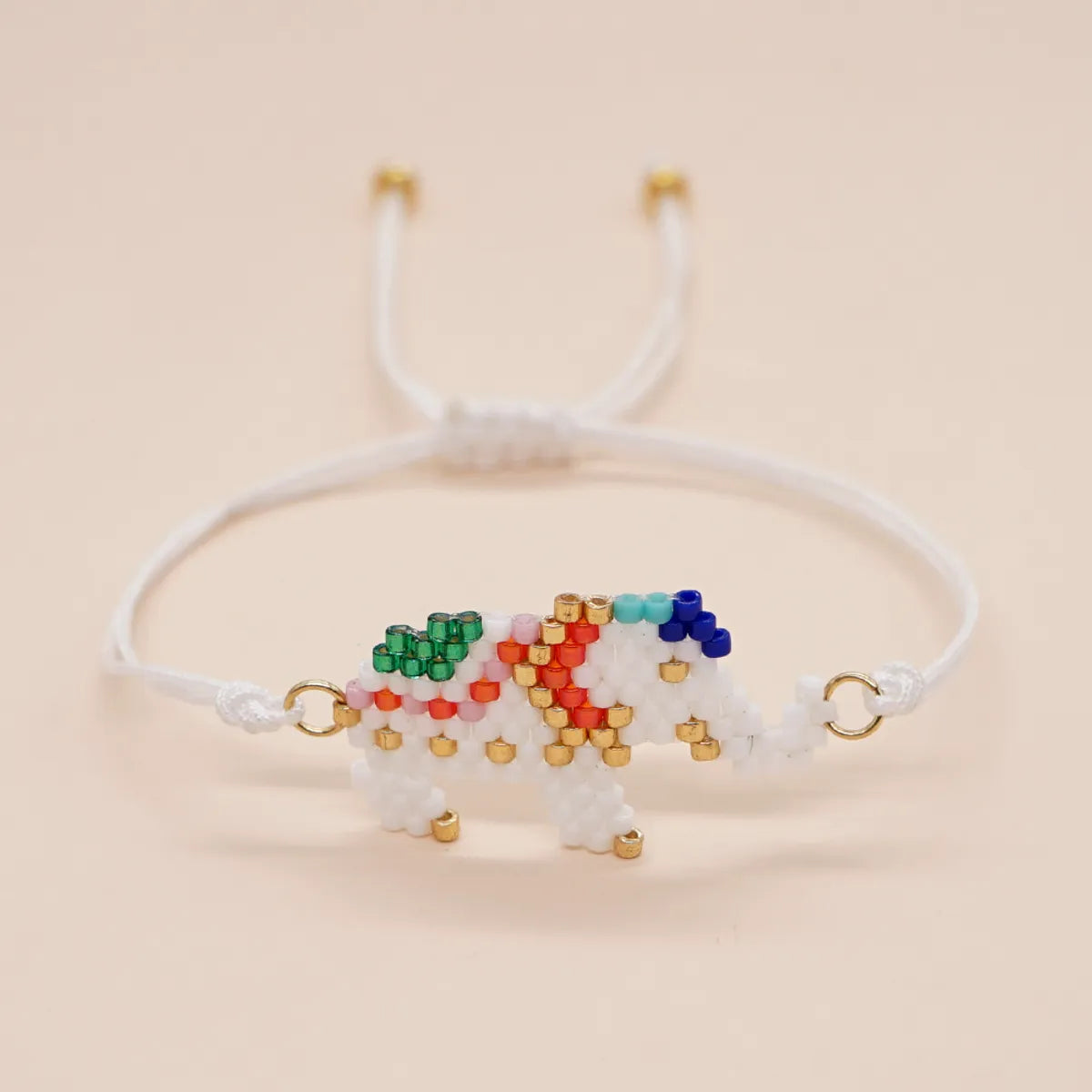 Cute Animal Glass Seed Bead Couple Bracelets