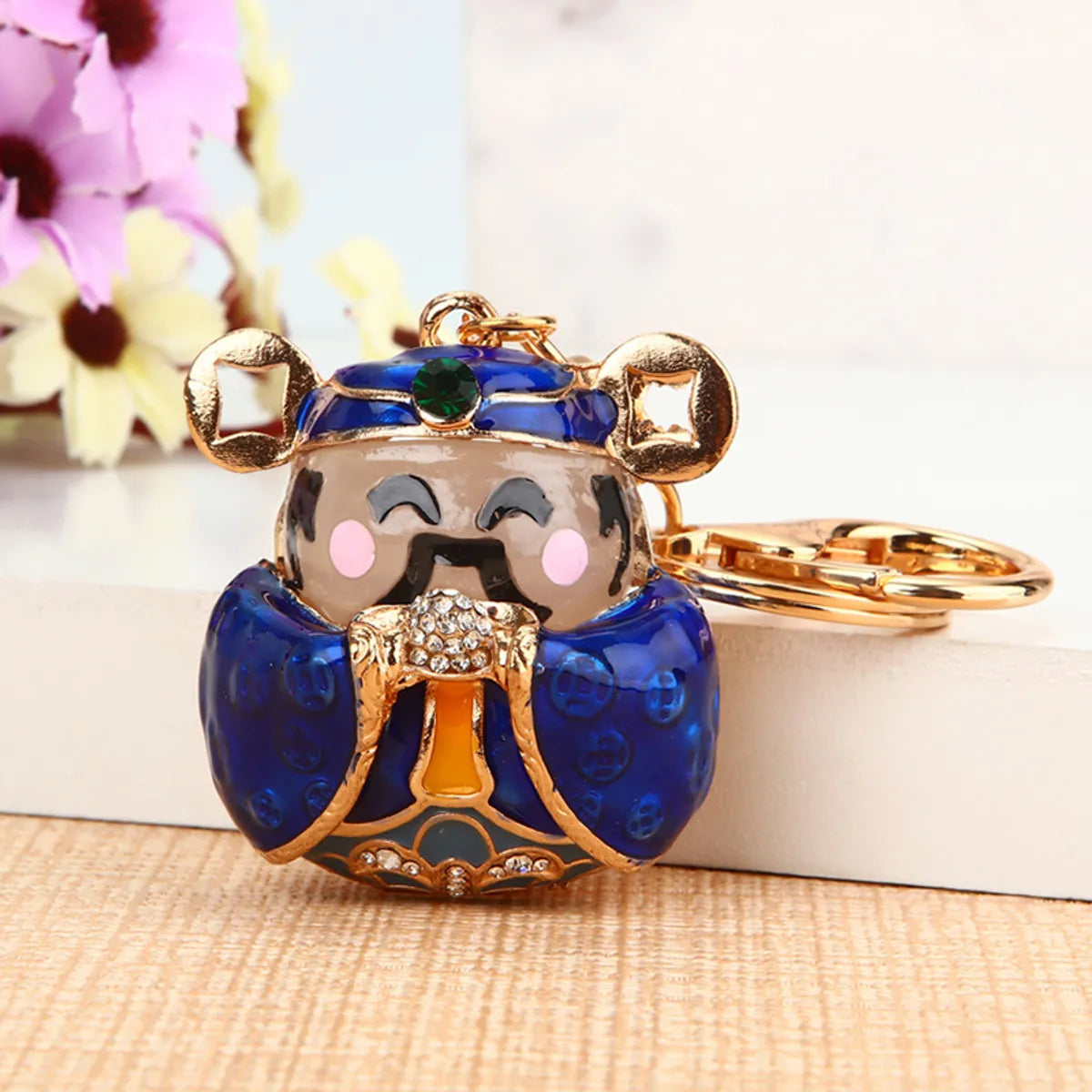 Cute Animal Metal Women'S Bag Pendant Keychain