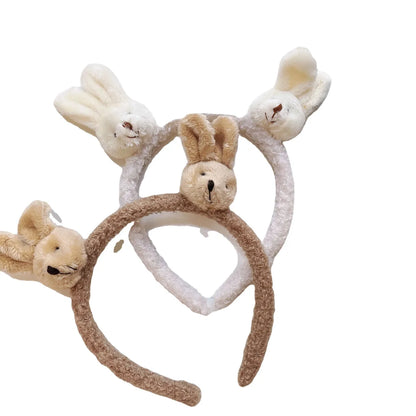 Cute Animal Plush Hair Band 1 Piece