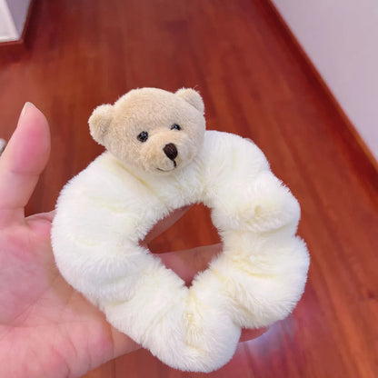 Cute Animal Plush Hair Band 1 Piece