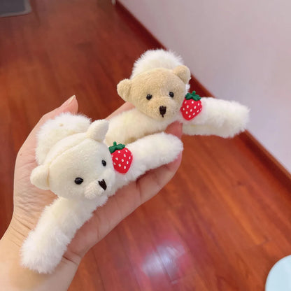 Cute Animal Plush Hair Band 1 Piece