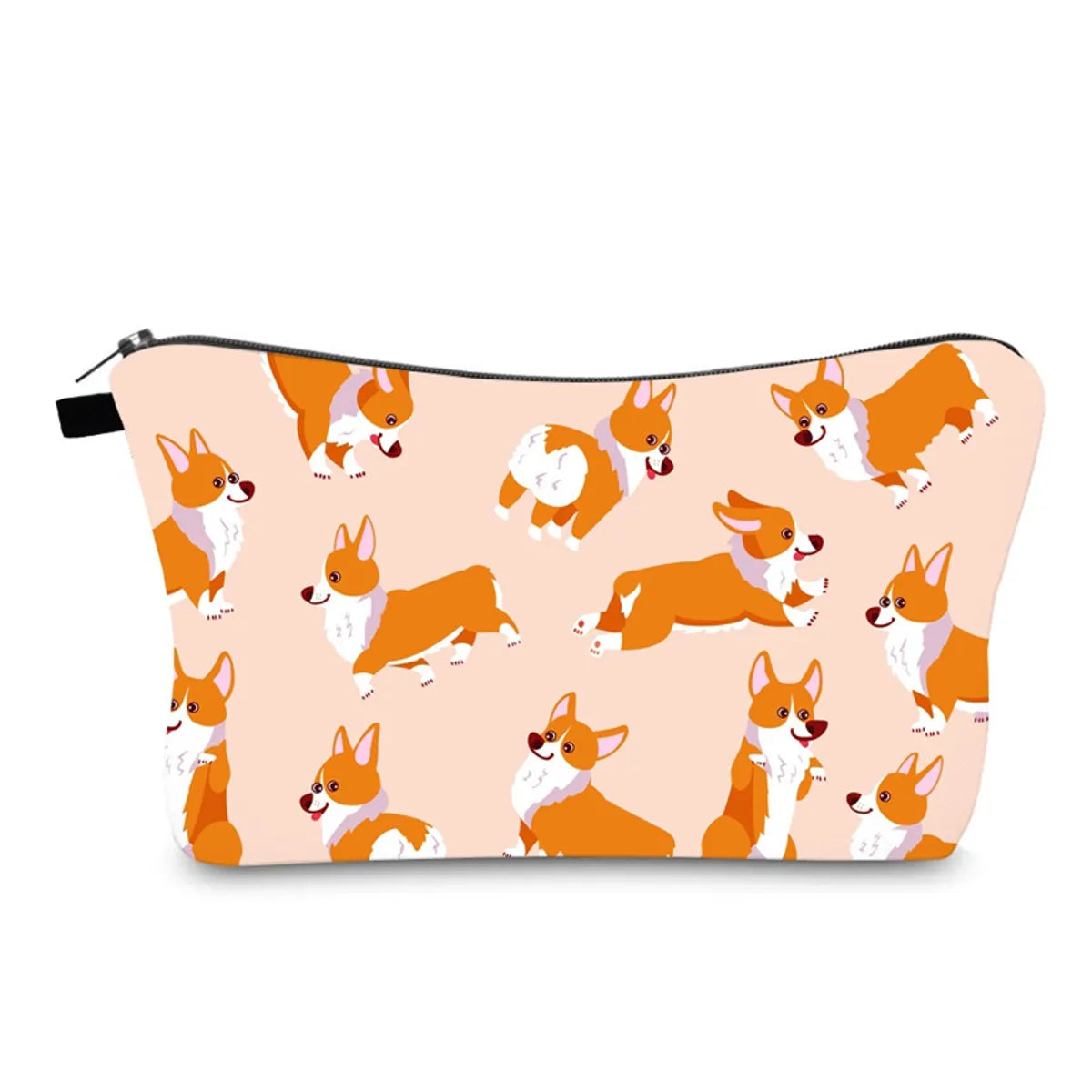 Cute Animal Polyester Dumpling Shape Makeup Bags