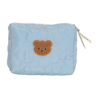 Cute Animal Polyester Square Makeup Bags