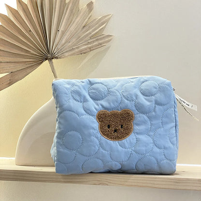 Cute Animal Polyester Square Makeup Bags