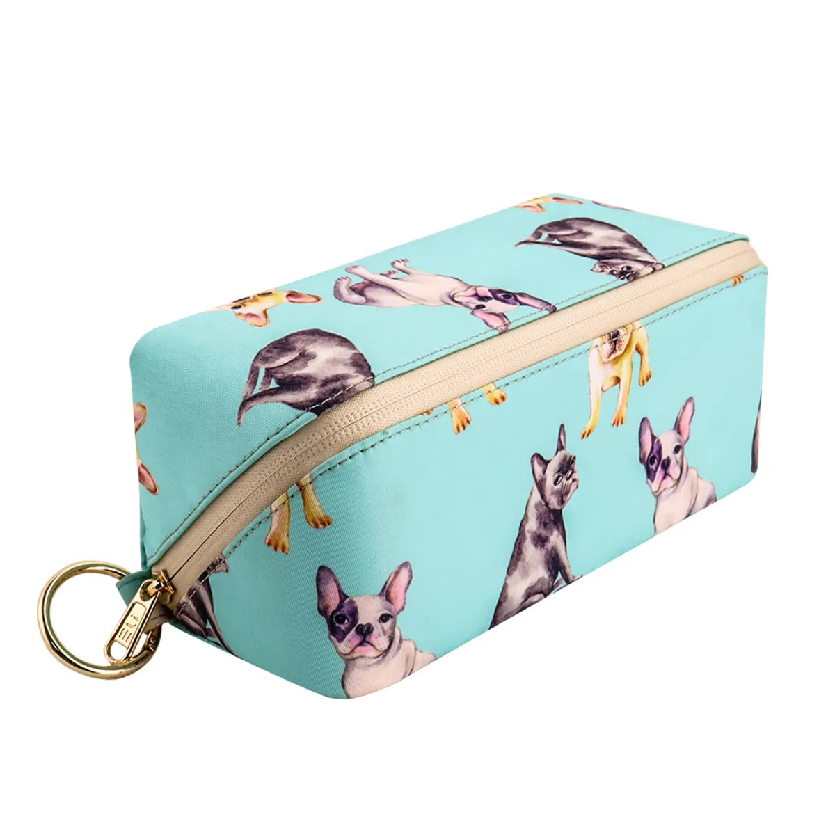 Cute Animal Pu Leather Square Makeup Bags