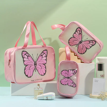 Cute Animal Pvc Pu Leather Square Makeup Bags