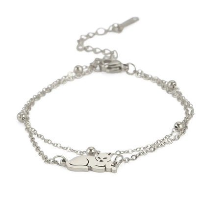 Cute Animal Stainless Steel Bracelets