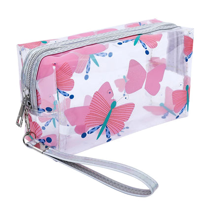 Cute Basic Fruit Pvc Square Makeup Bags