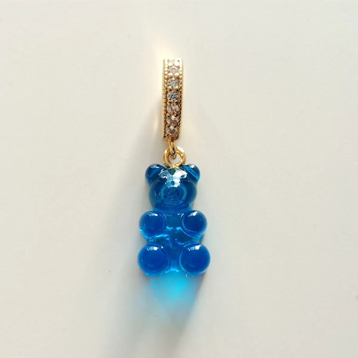 1 Piece Alloy Rhinestones Bear