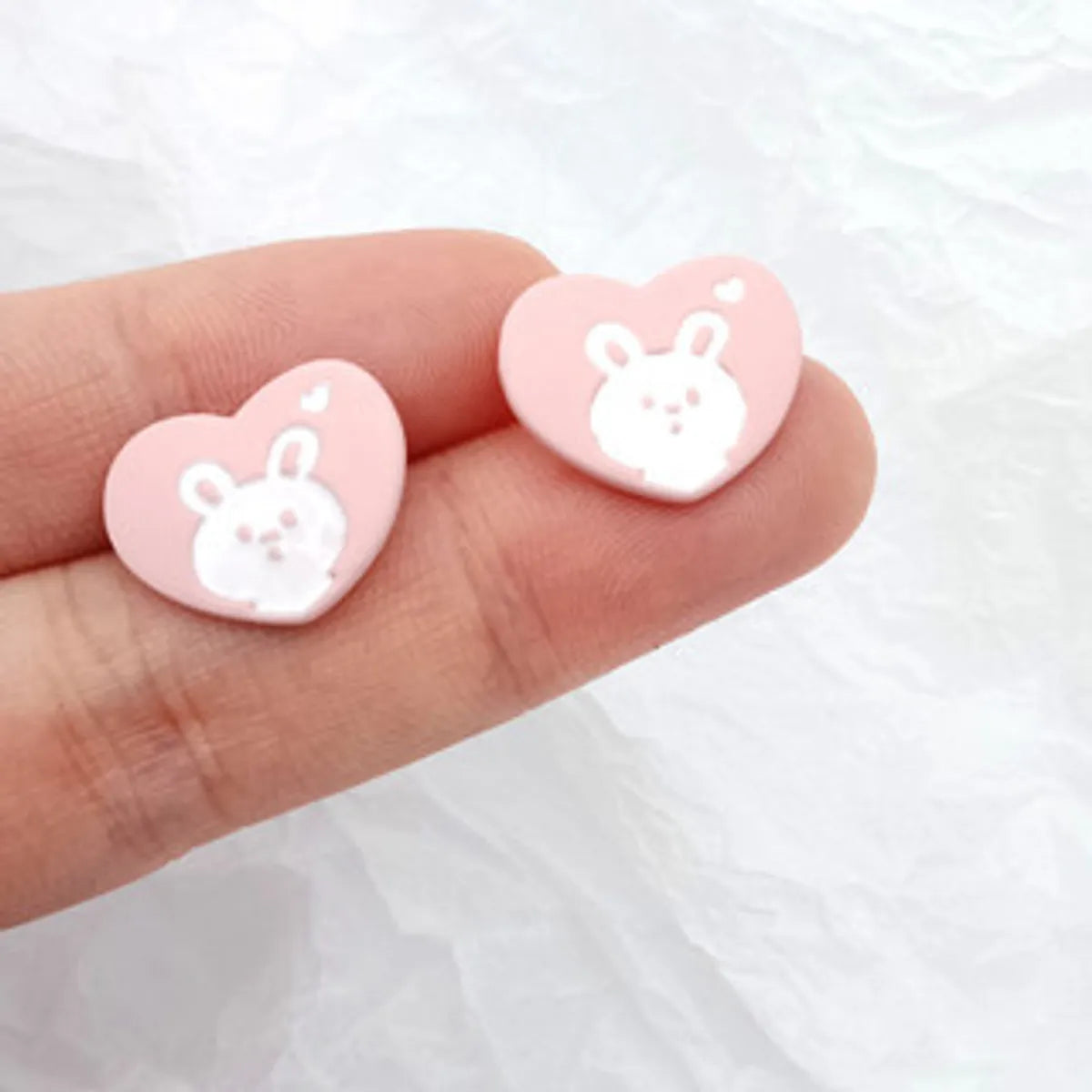 Cute Bear Alloy Stoving Varnish Ear Studs