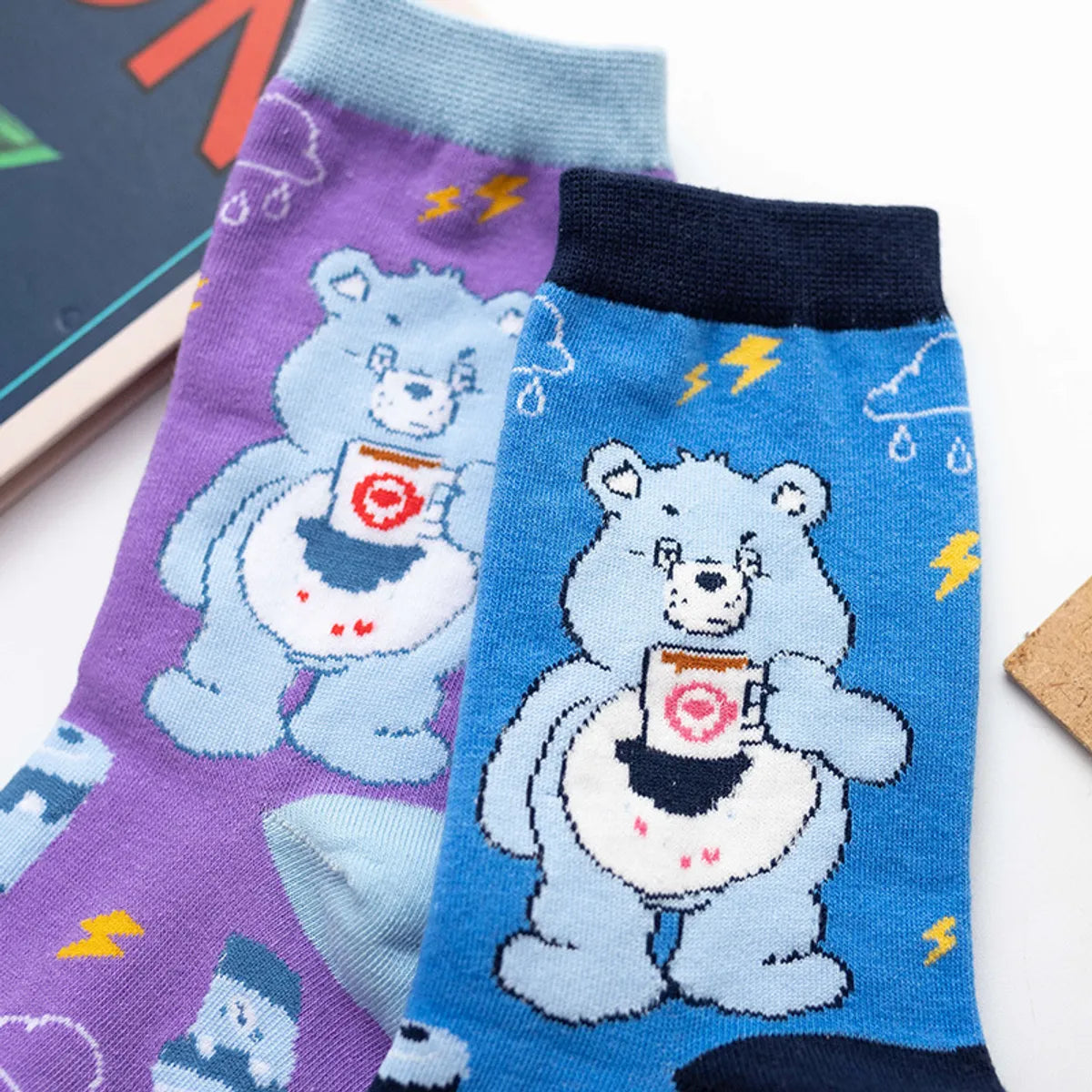 Cute Bear Middle Tube Stockings Wholesale