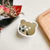 Cute Bear Plastic Universal Phone Cases