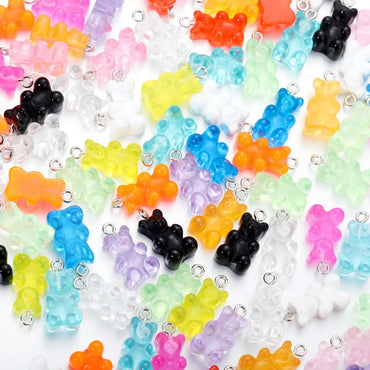 10 Pieces Resin Bear