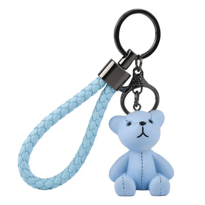 Cute Bear Resin Women'S Bag Pendant Keychain