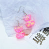 Cute Bear Resin Women'S Drop Earrings 1 Pair