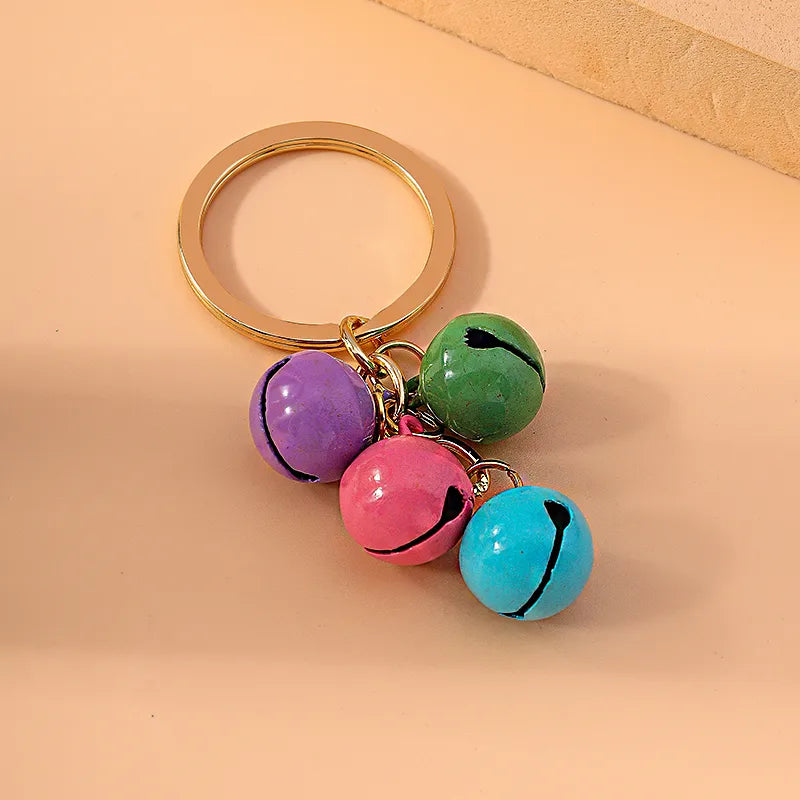 Cute Bell Alloy Keychain