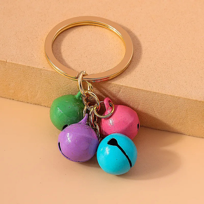 Cute Bell Alloy Keychain