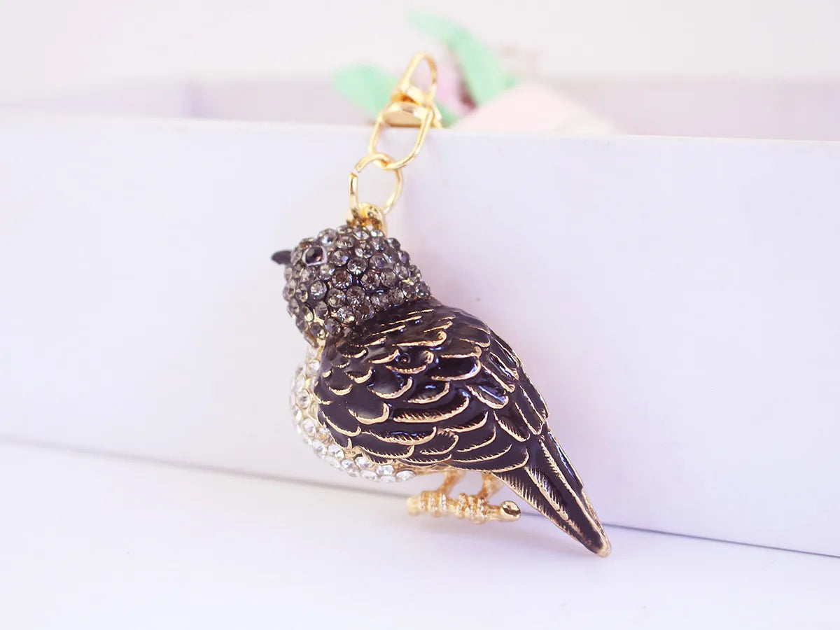 Cute Bird Alloy Women'S Keychain