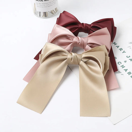 Women'S Cute Bow Knot Alloy Cloth Bowknot Hair Clip