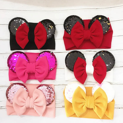 Cute Bow Knot Cloth Hair Band 1 Piece