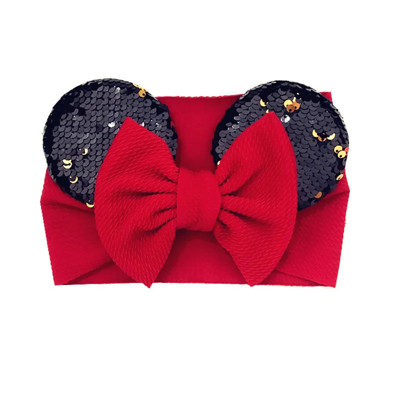 Cute Bow Knot Cloth Hair Band 1 Piece