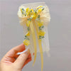 Cute Bow Knot Cloth Hair Clip