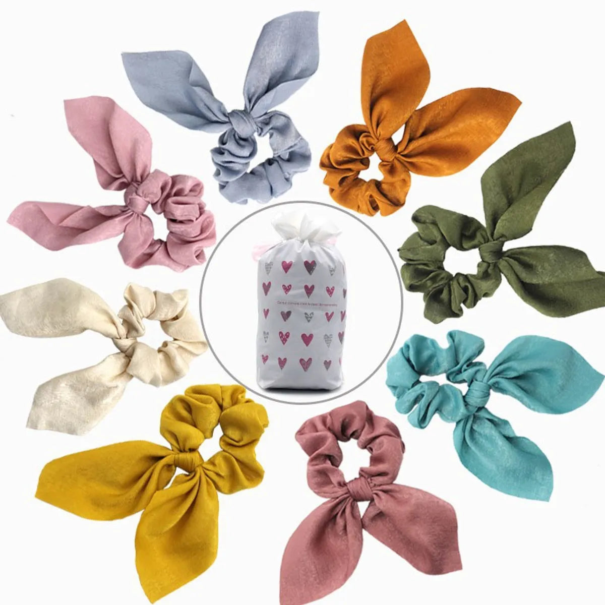 Cute Bow Knot Cloth Hair Tie