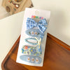 Girl'S Cute Bow Knot Daisy Cloth Braid Hair Clip