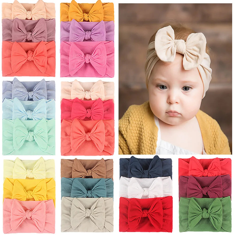 Cute Bow Knot Nylon Hair Band