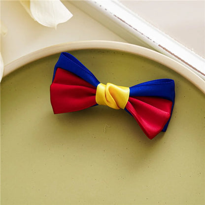 Women'S Cute Bow Knot Satin Hair Clip