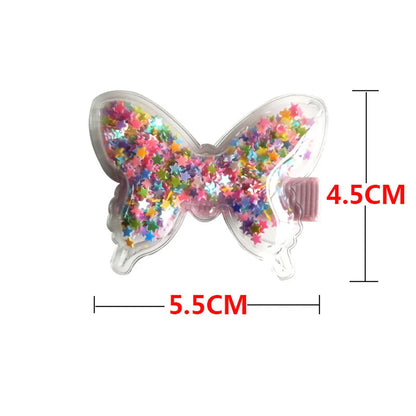 Cute Butterfly Ribbon Hair Clip